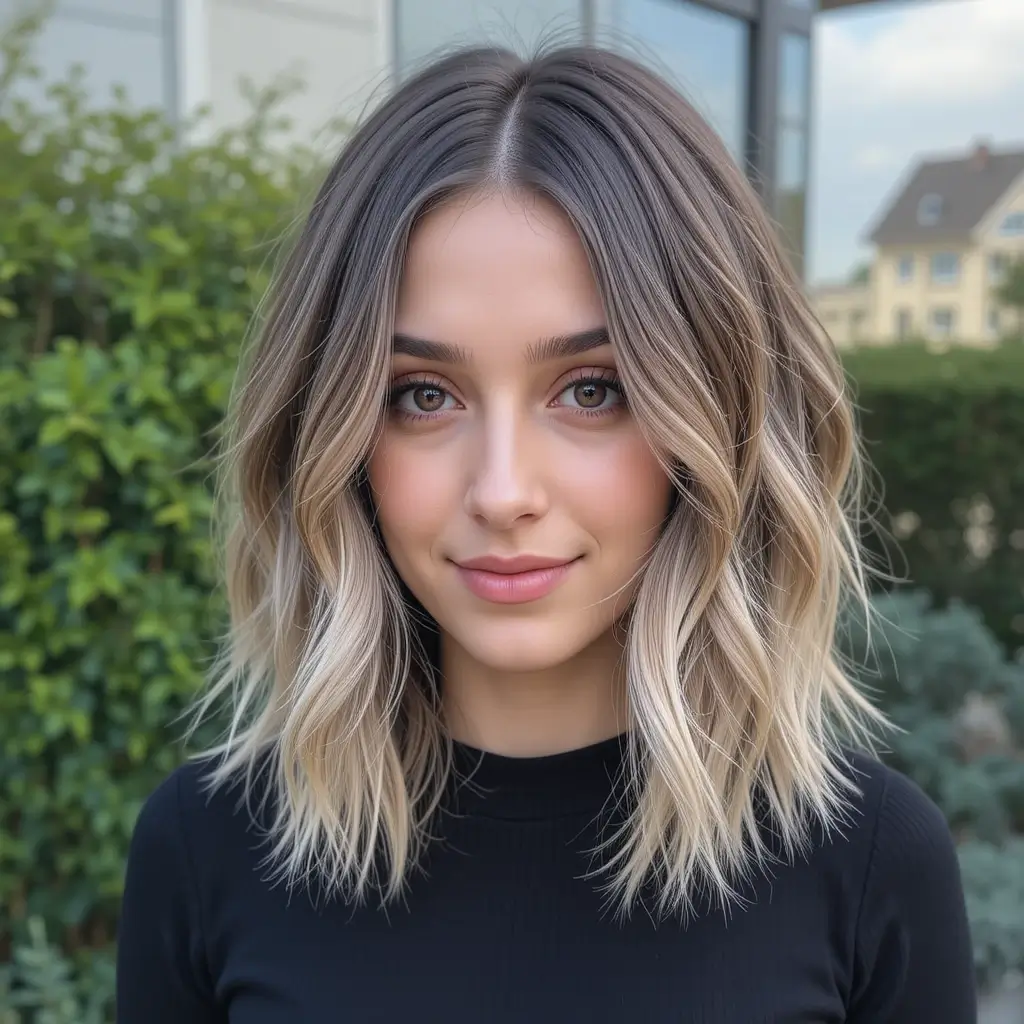 Textured Lob (Long Bob)
