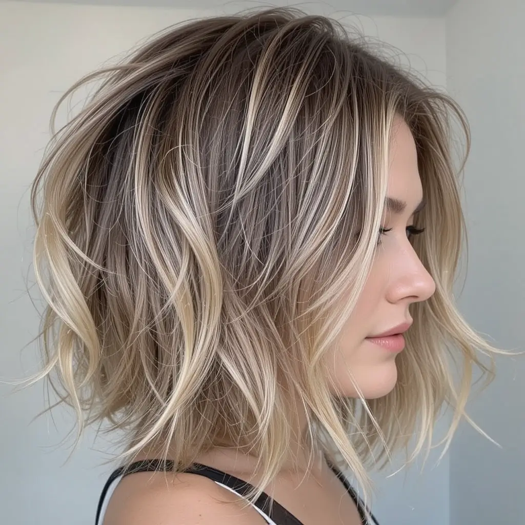 Textured Lob (Long Bob)