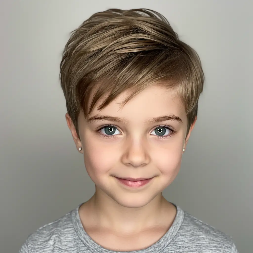 Textured Pixie Cut
