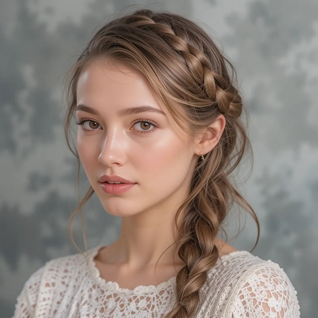 Textured Side Braid