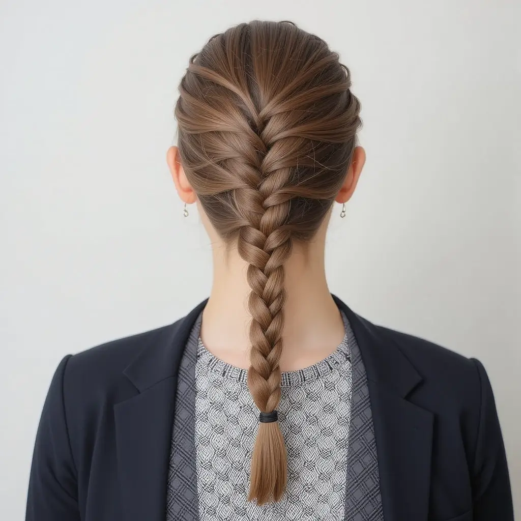 Tight Dutch Braid