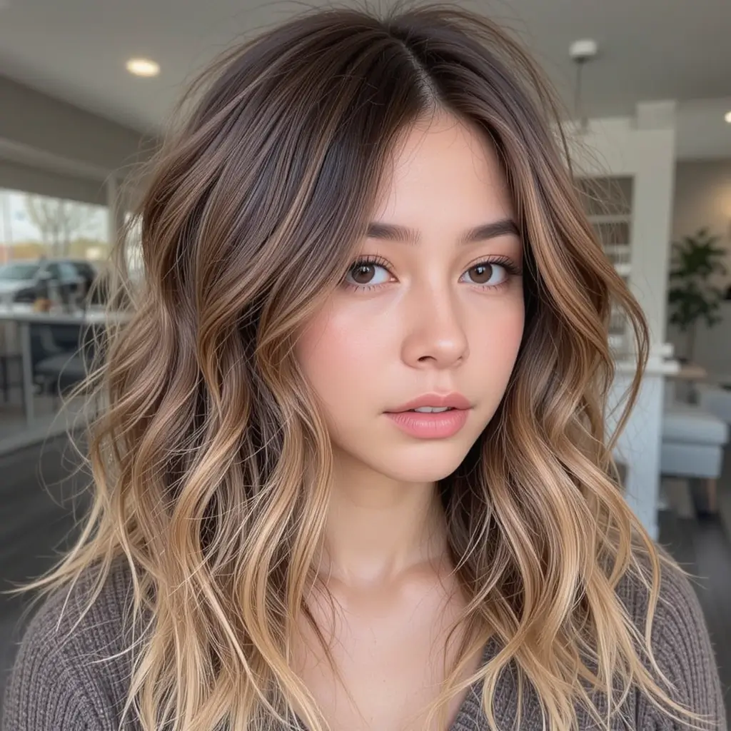 Toasted Hazelnut Balayage