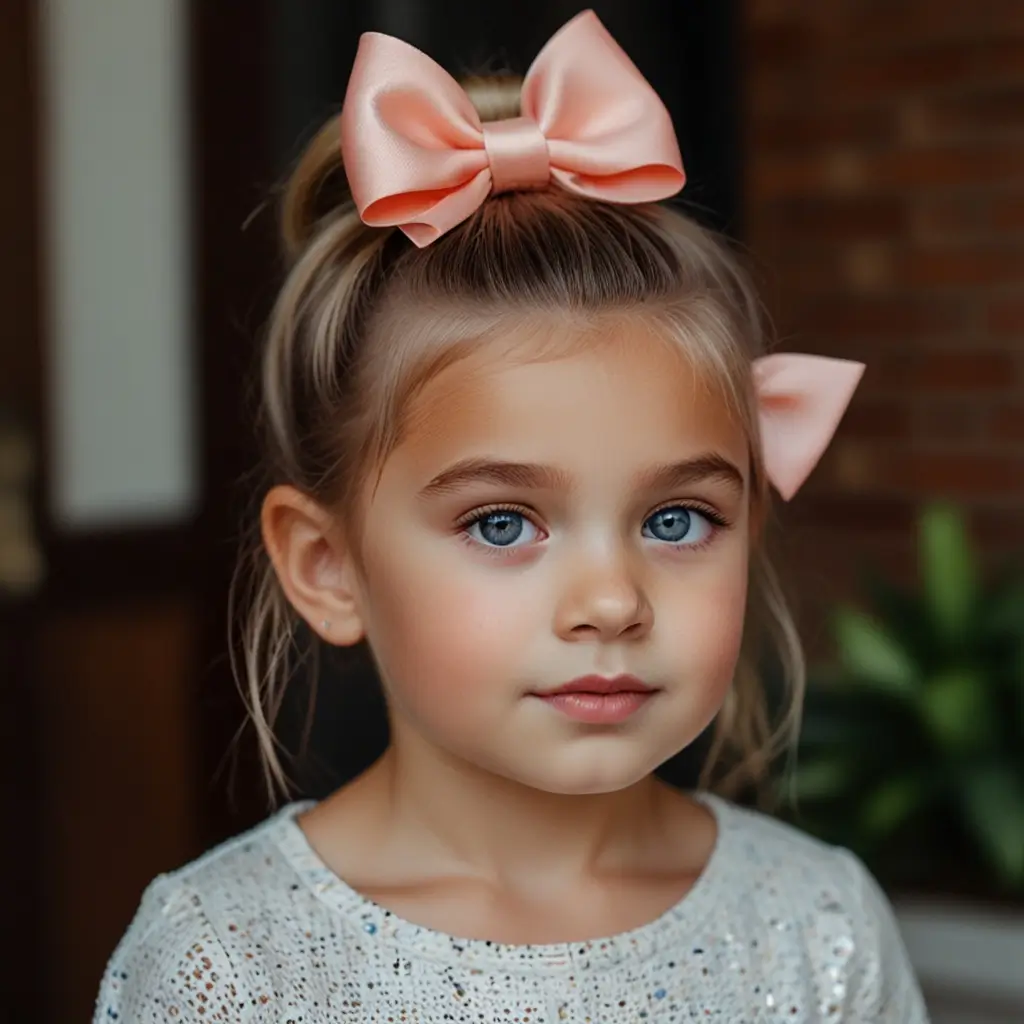 Top Knot with a Bow