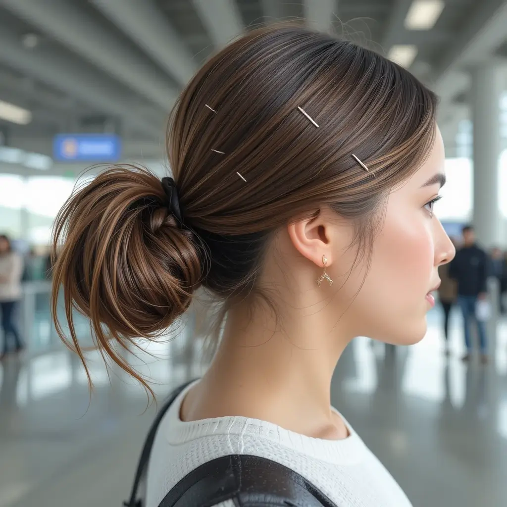 Tucked-In Ponytail