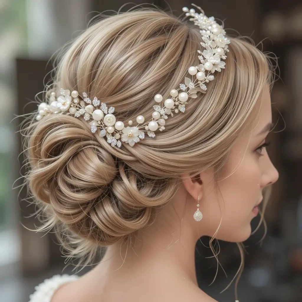 Twisted Crown Updo
