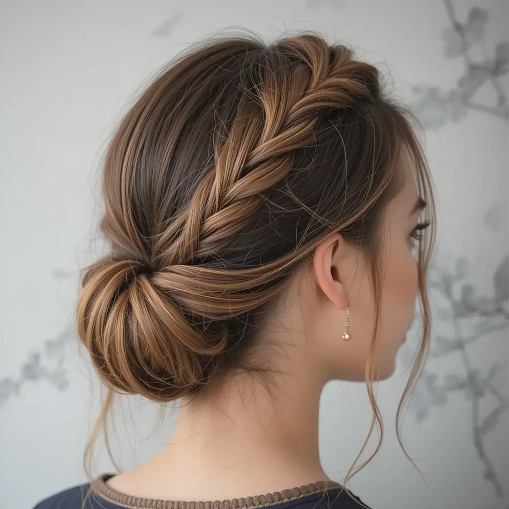Twisted Halo Braid