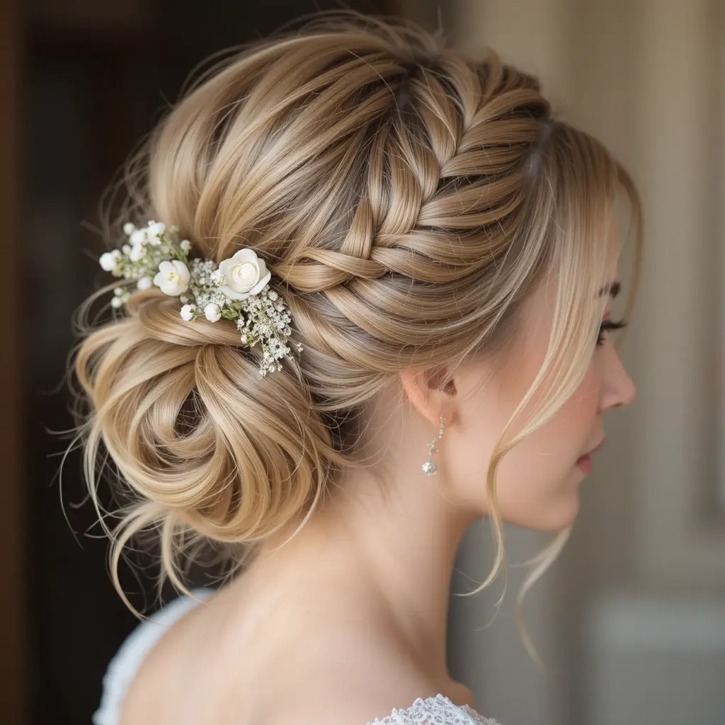 Twisted Rope Updo