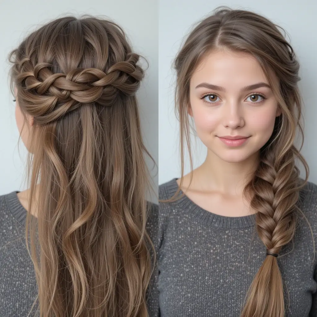 Twisted Side Braid