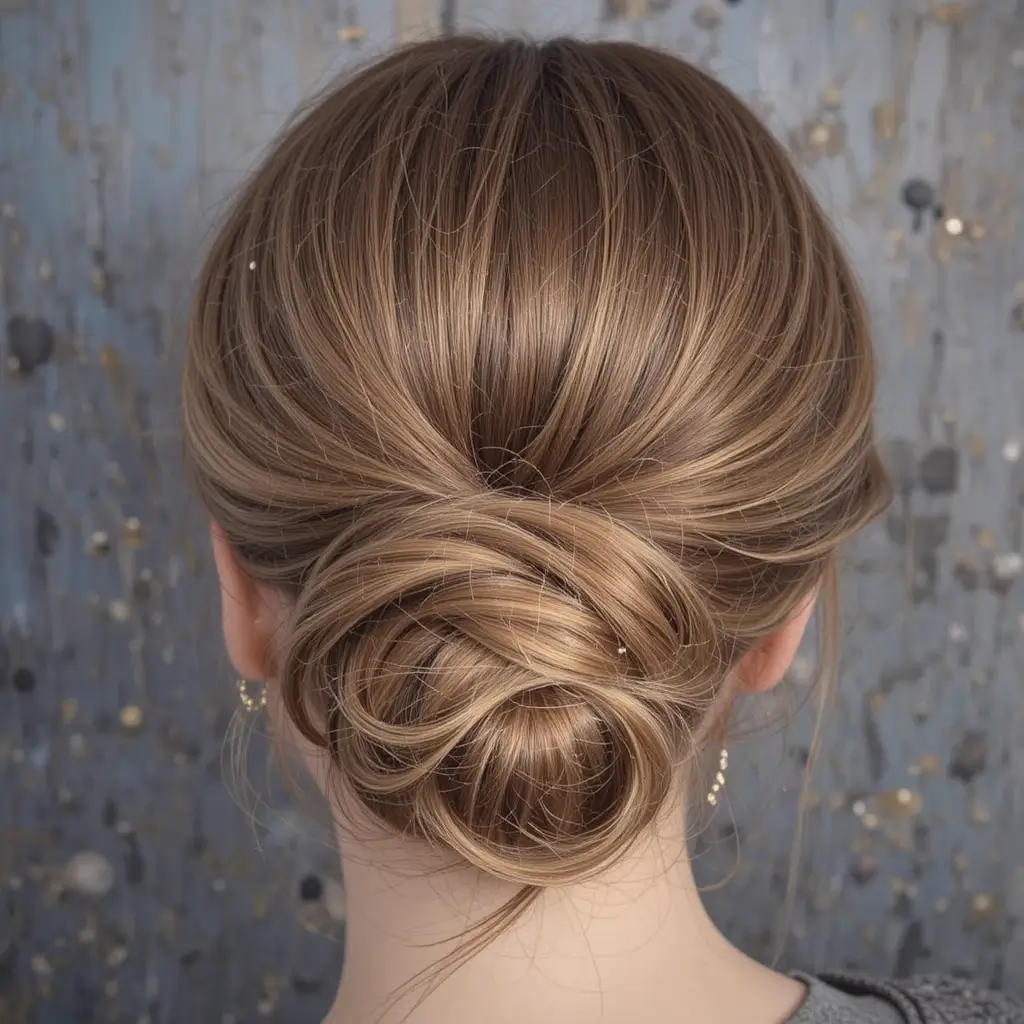 Twisted Side Bun