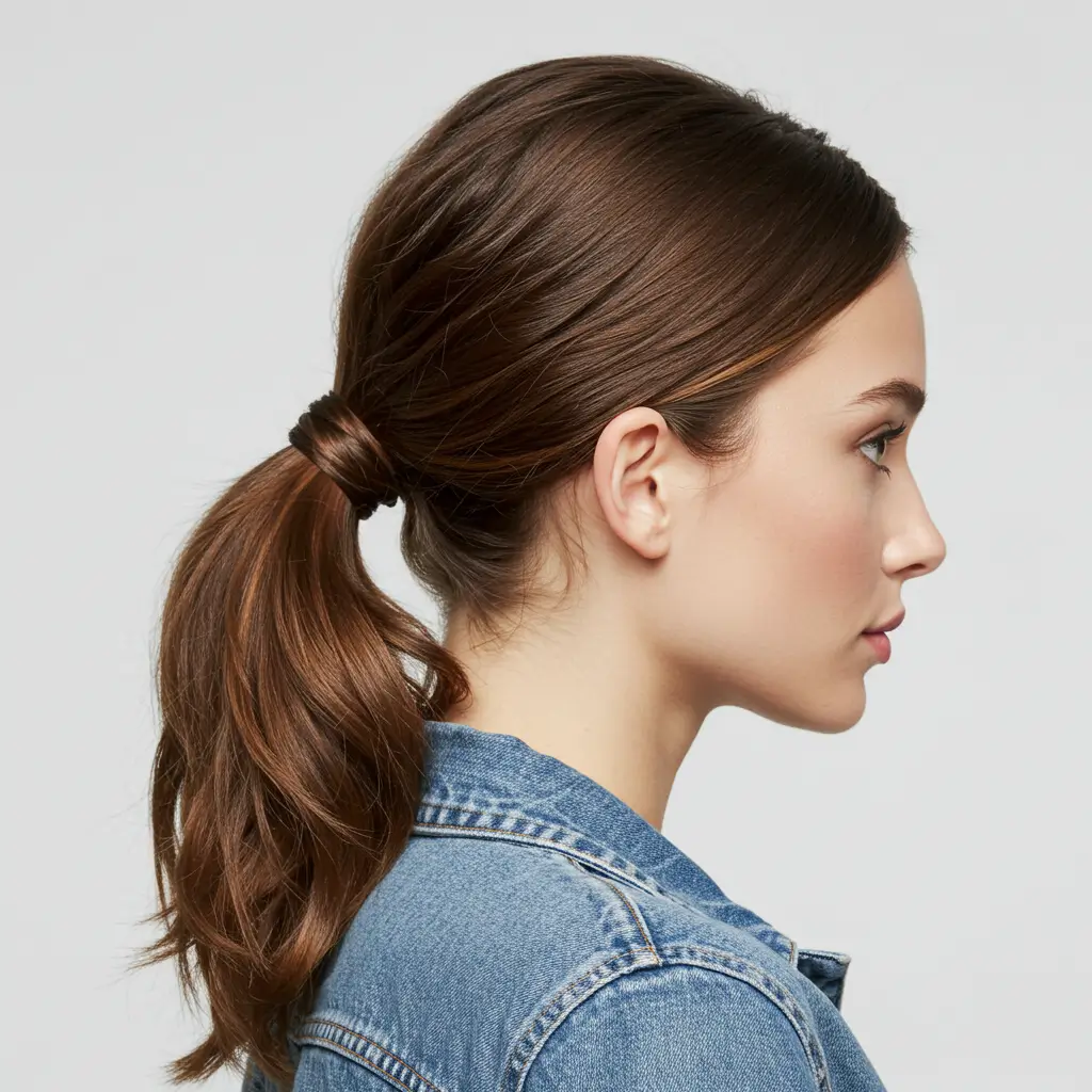 Twisted Side Ponytail