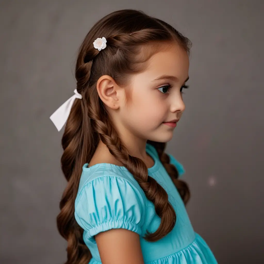 Twisted Side Ponytail