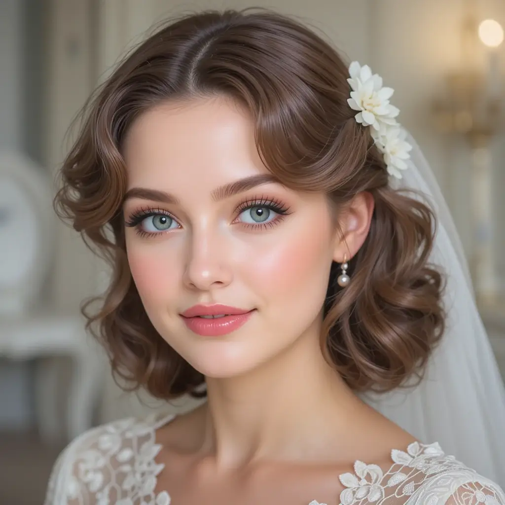 Vintage-Inspired Pin Curls