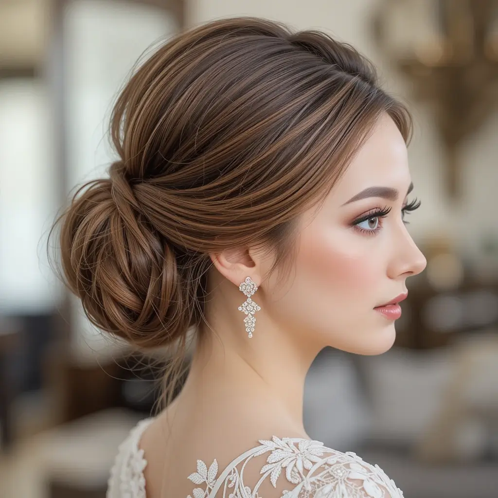 Voluminous High Bun