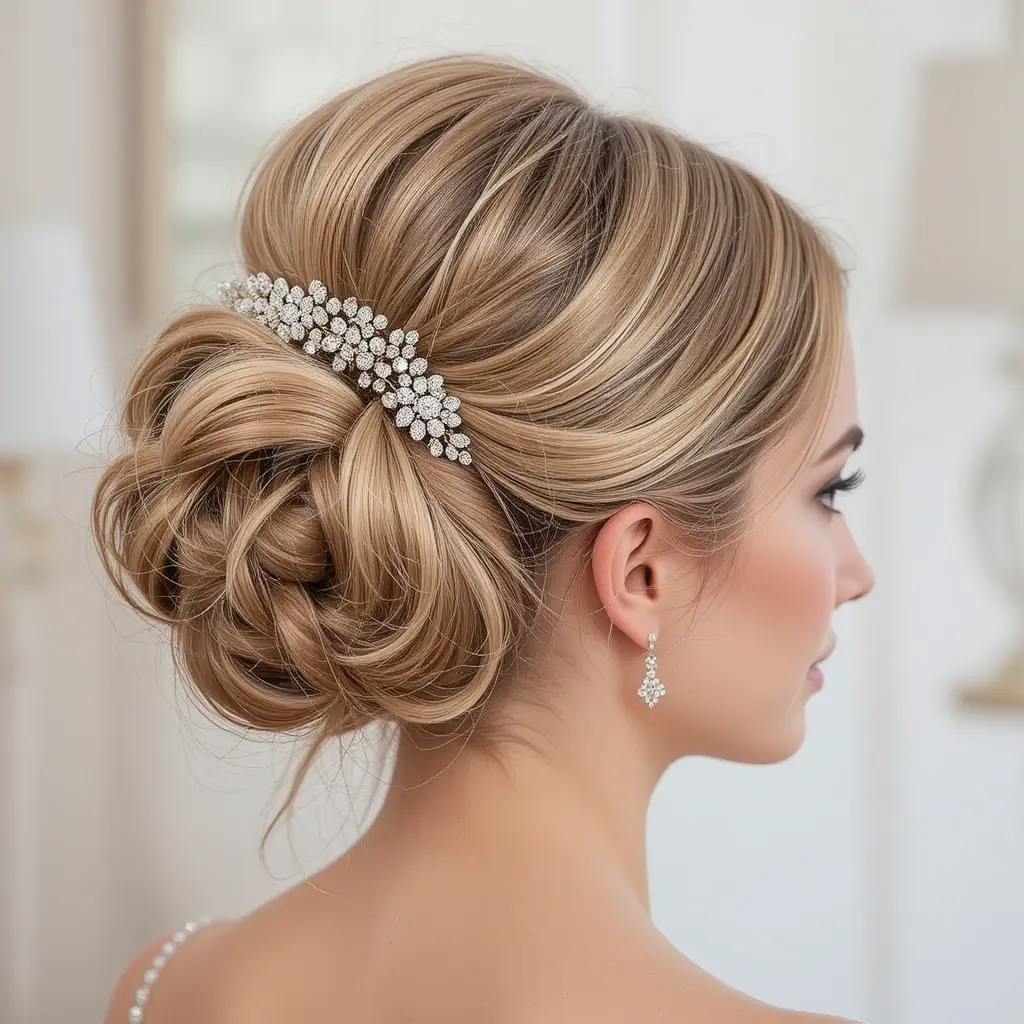 Voluminous High Bun