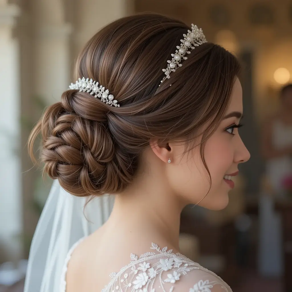 Voluminous Low Bun