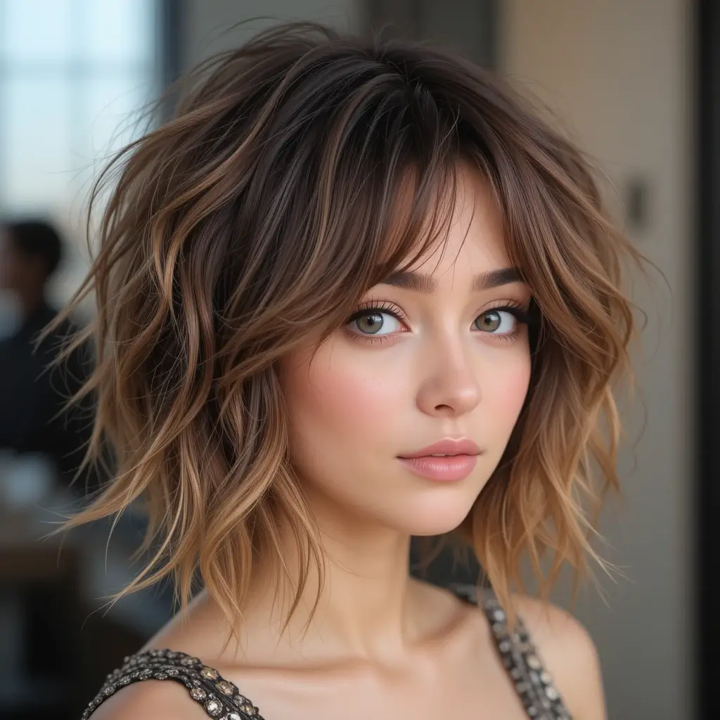 Voluminous Tousled Crop