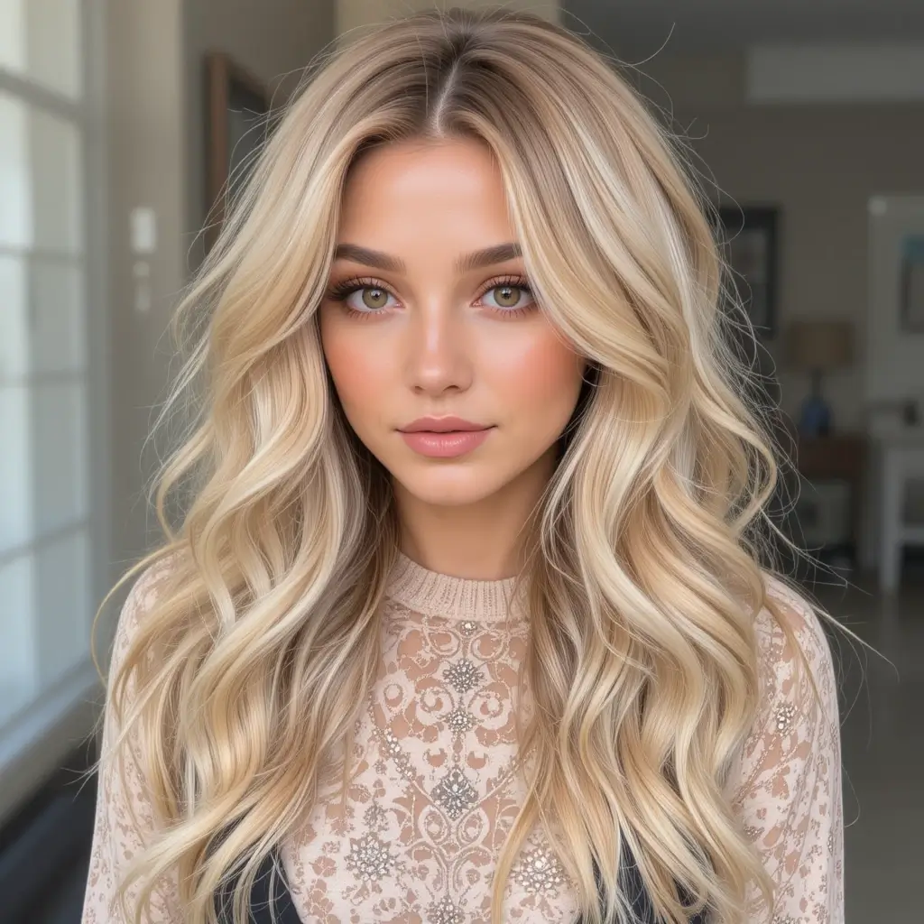 Warm Champagne Blonde