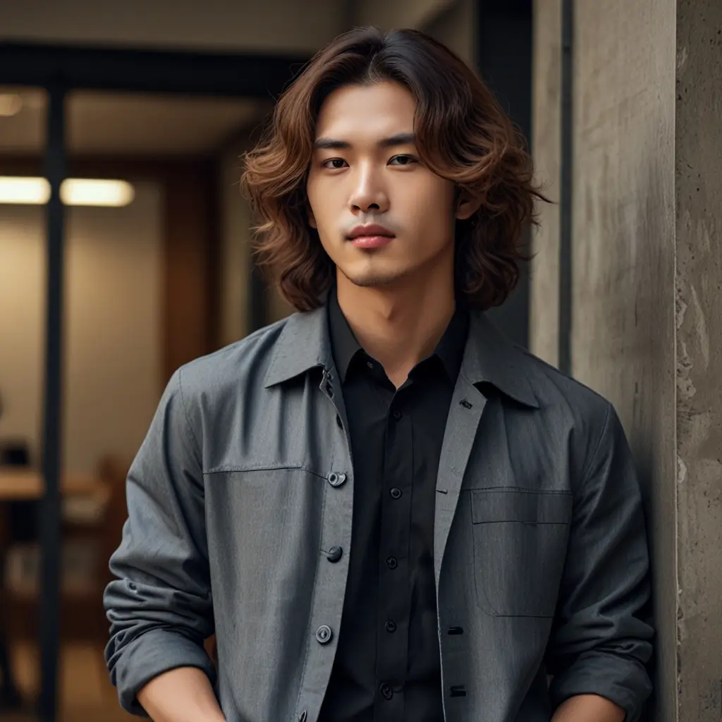 Wavy Perm with Volume