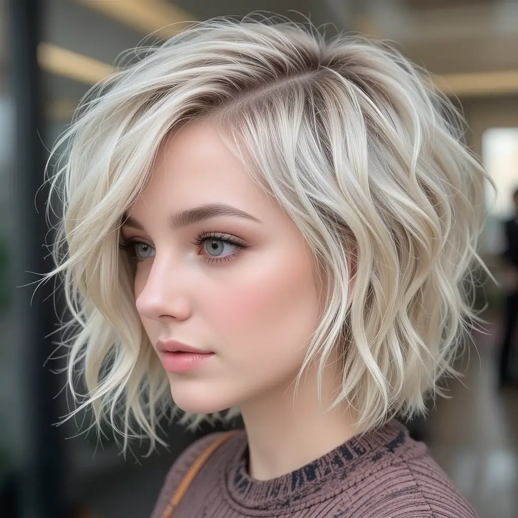Wavy Textured Pixie