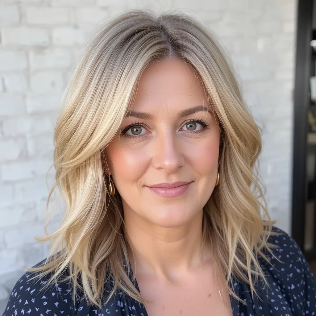 Wheat Blonde Balayage