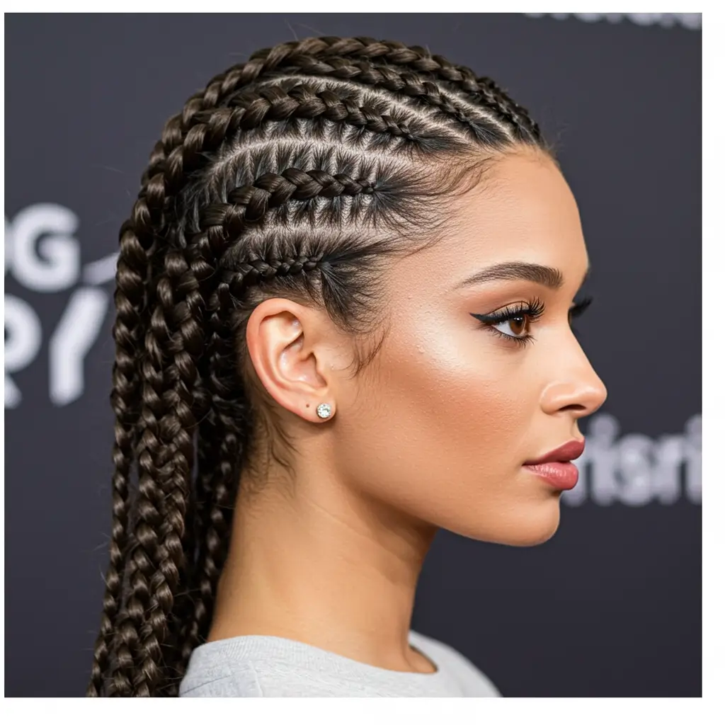 Zig-Zag Braids