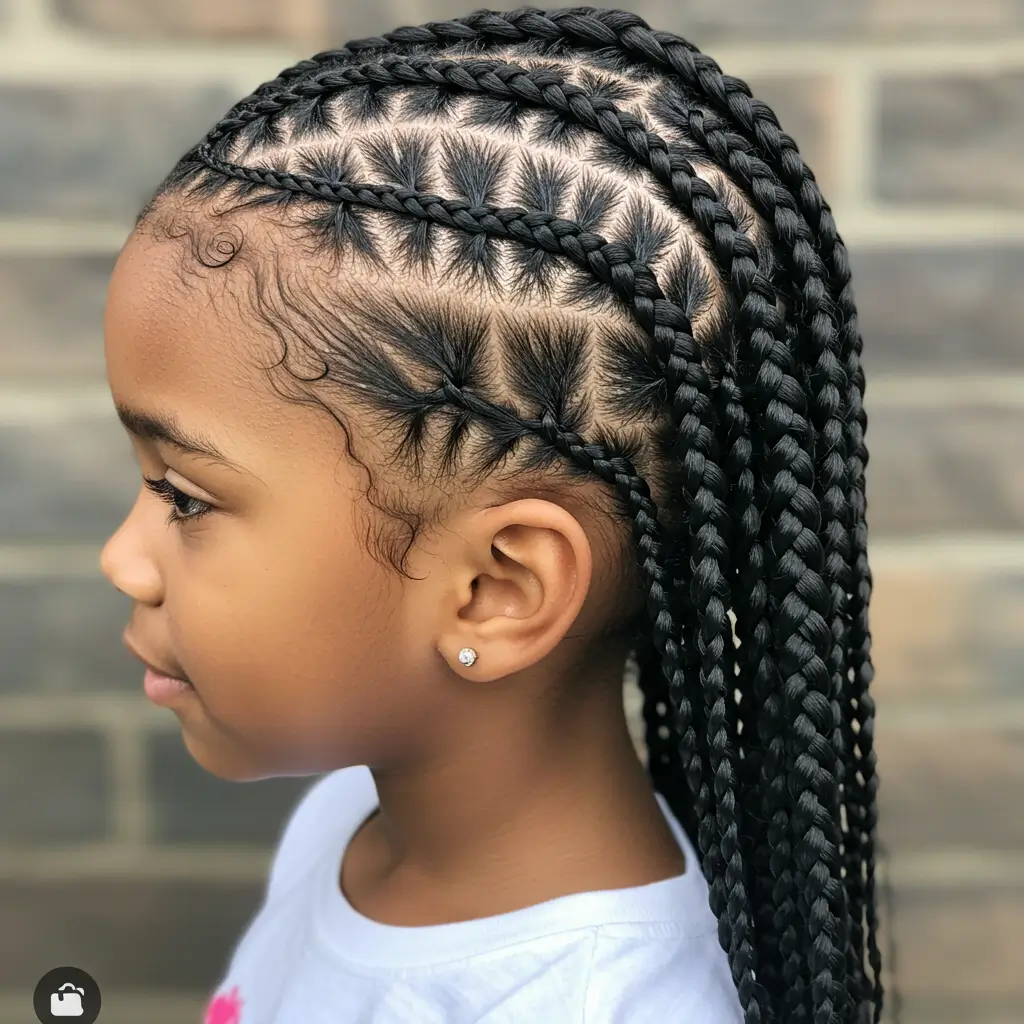 Zig-Zag Cornrows
