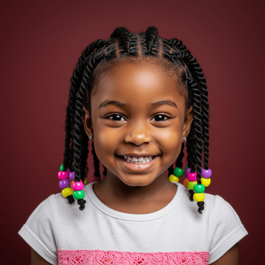 Zig-Zag Twists with Beads