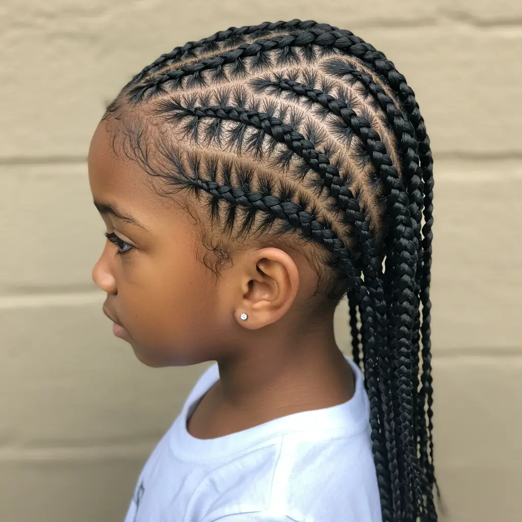 Zigzag Cornrows