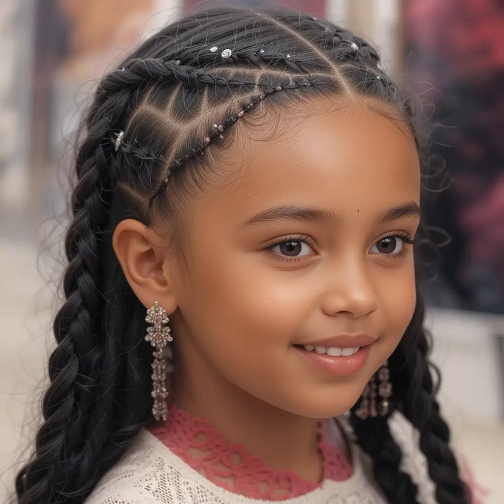 kids hairstyles for annual function