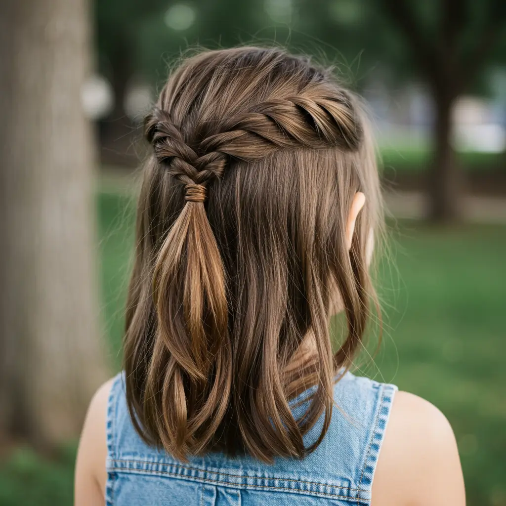 medium length hairstyles for school kids