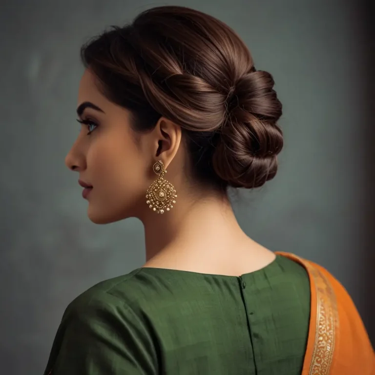 office hairstyles for kurti