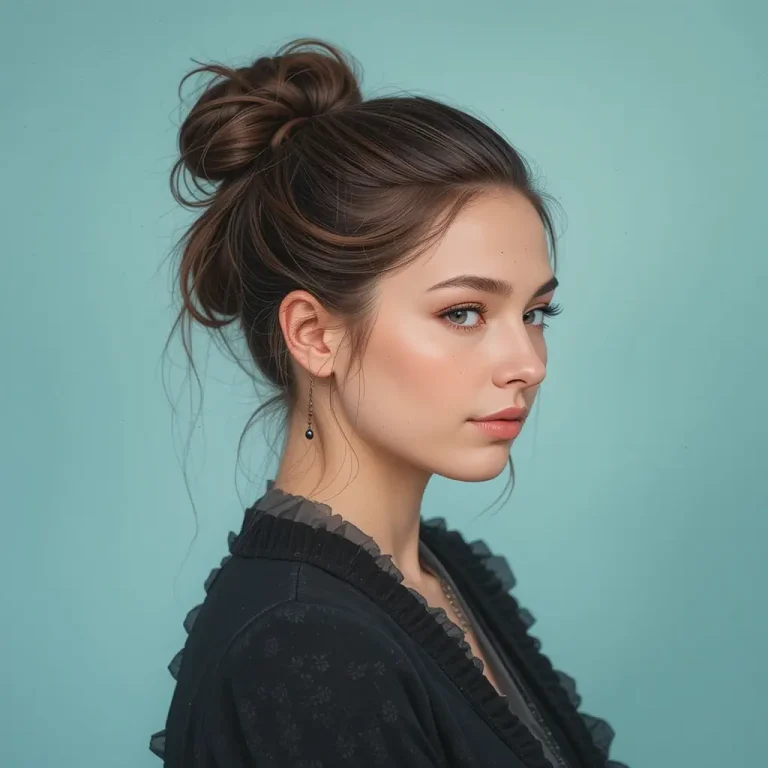 office hairstyles for oily hair