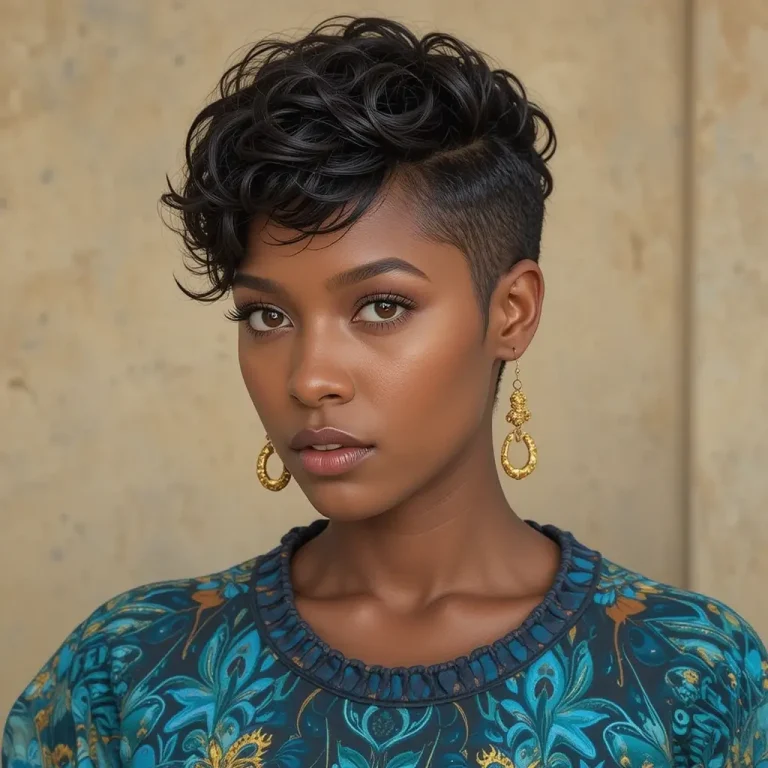 short hairstyles for african women