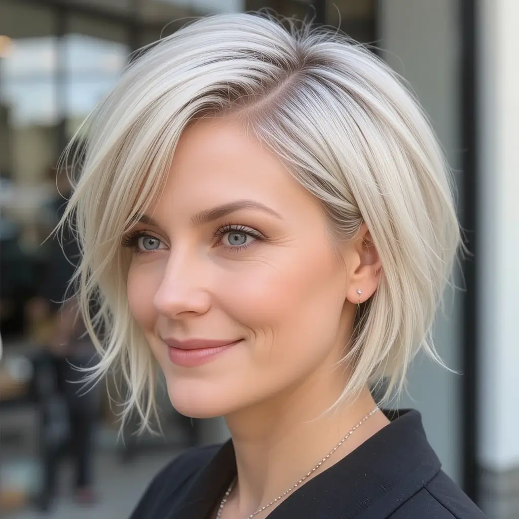 short hairstyles for thin fine hair