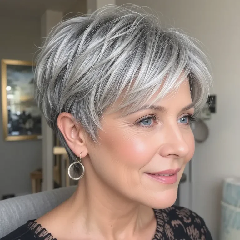 short hairstyles for women over 50