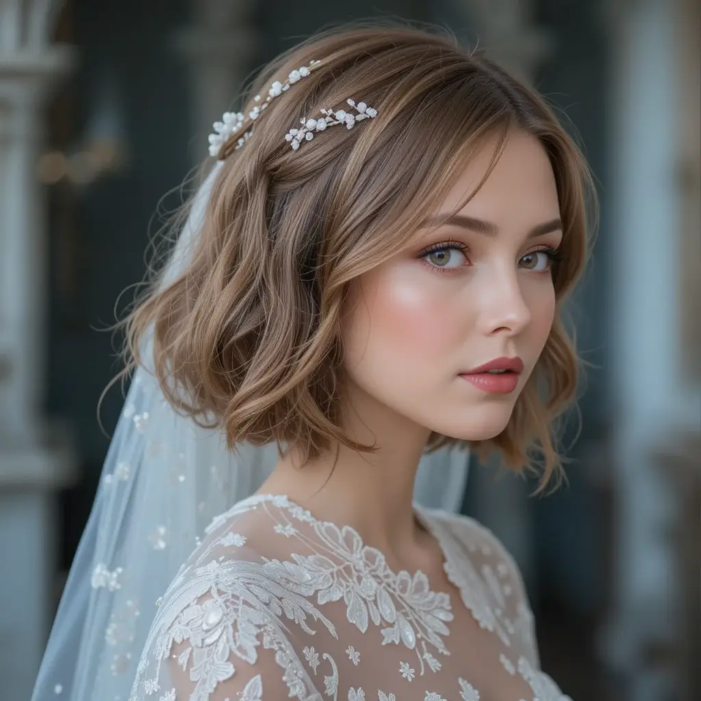 wedding hairstyles for a bob