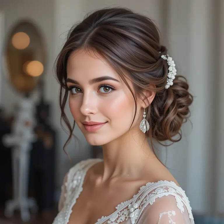 wedding hairstyles for bride updo