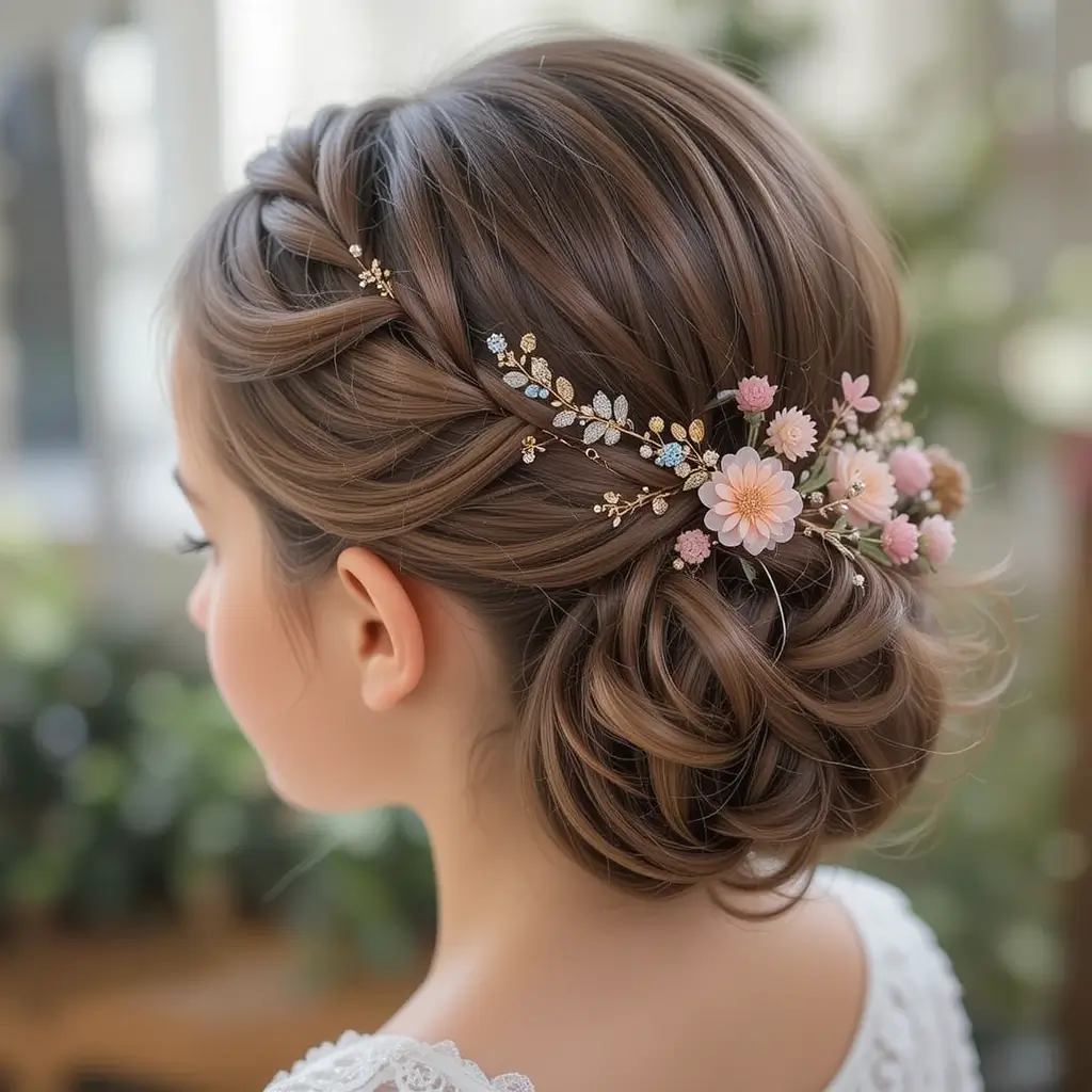 wedding hairstyles for children