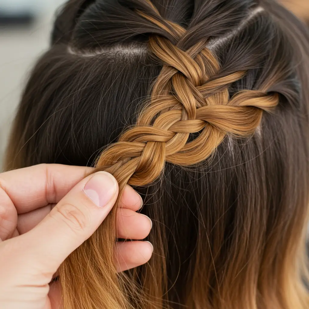 2. Fishtail Braid