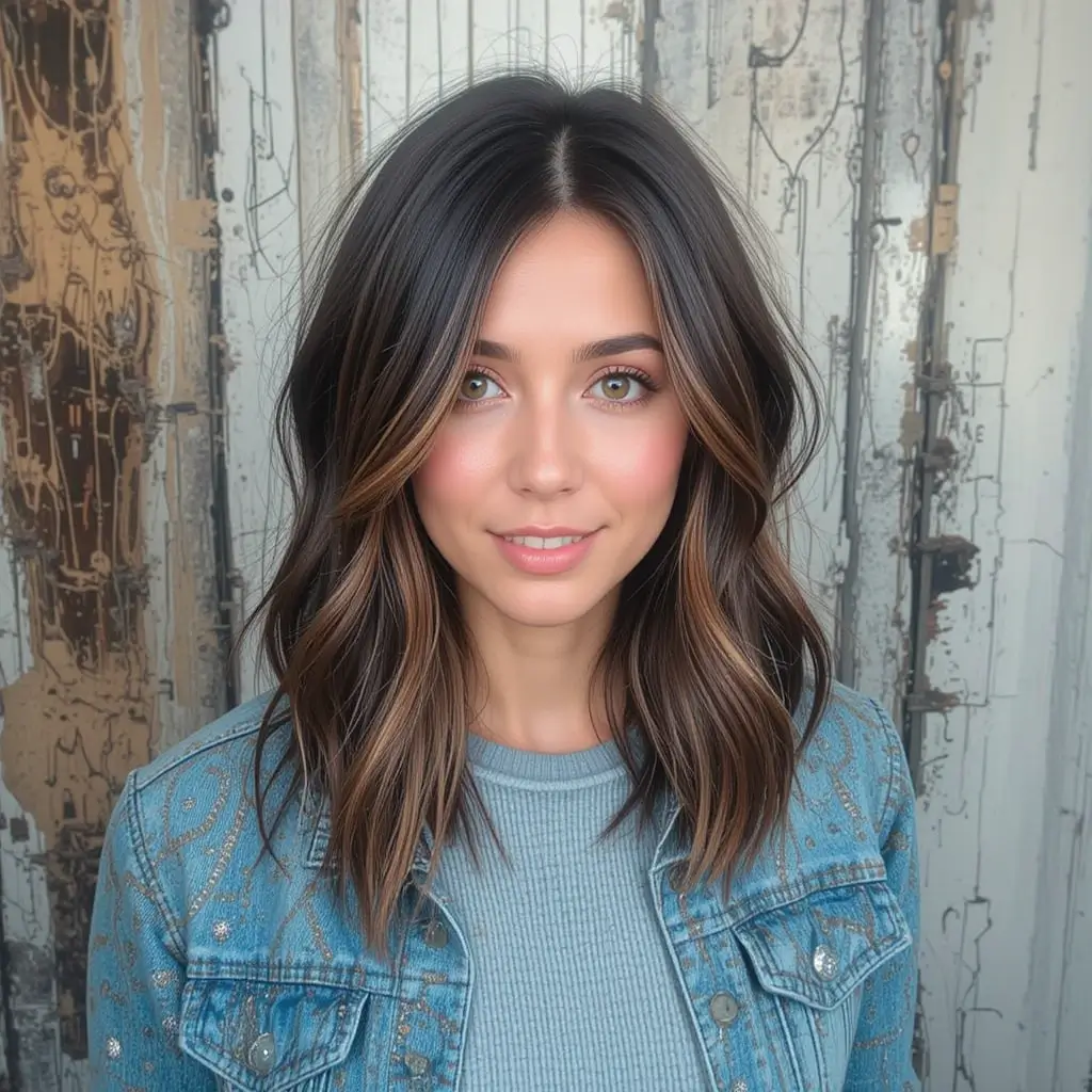 Angled Lob with Subtle Highlights