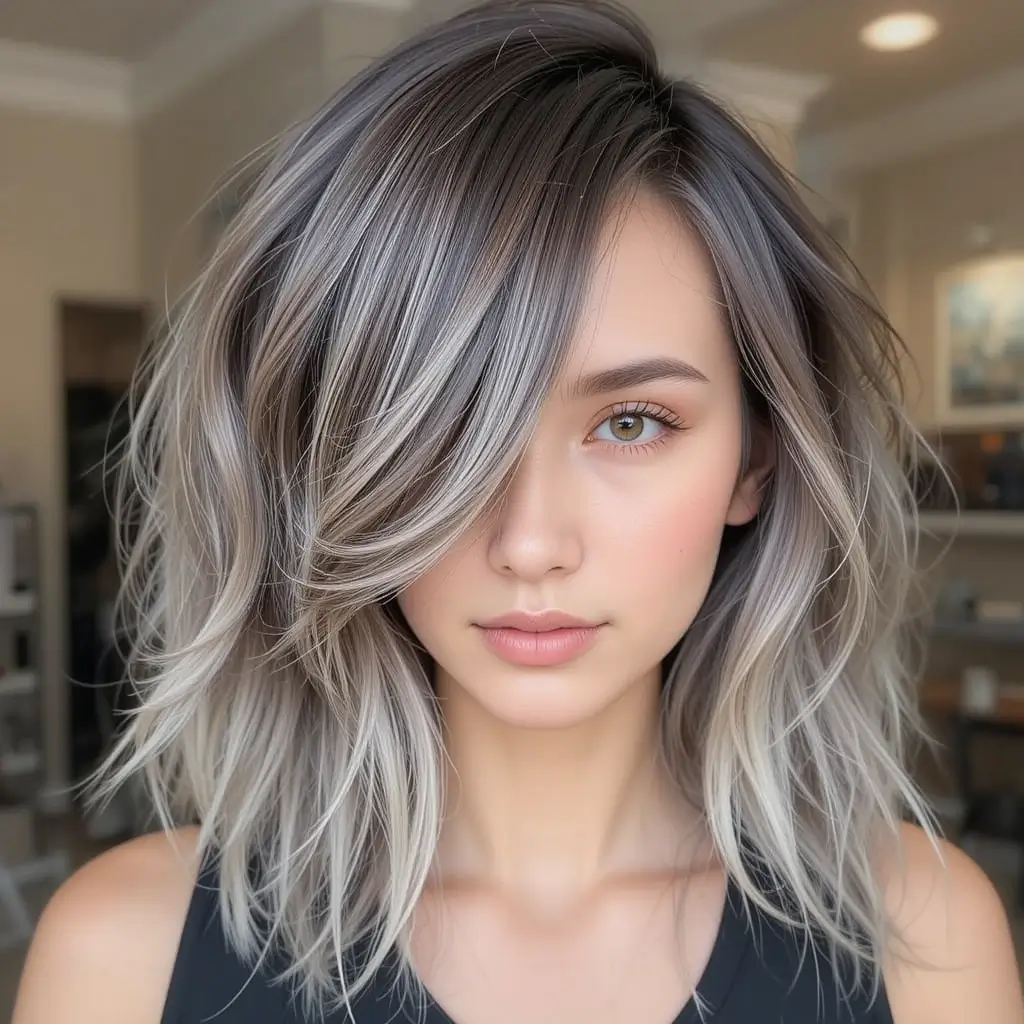 Ashy Light Brown with Silver Undertones