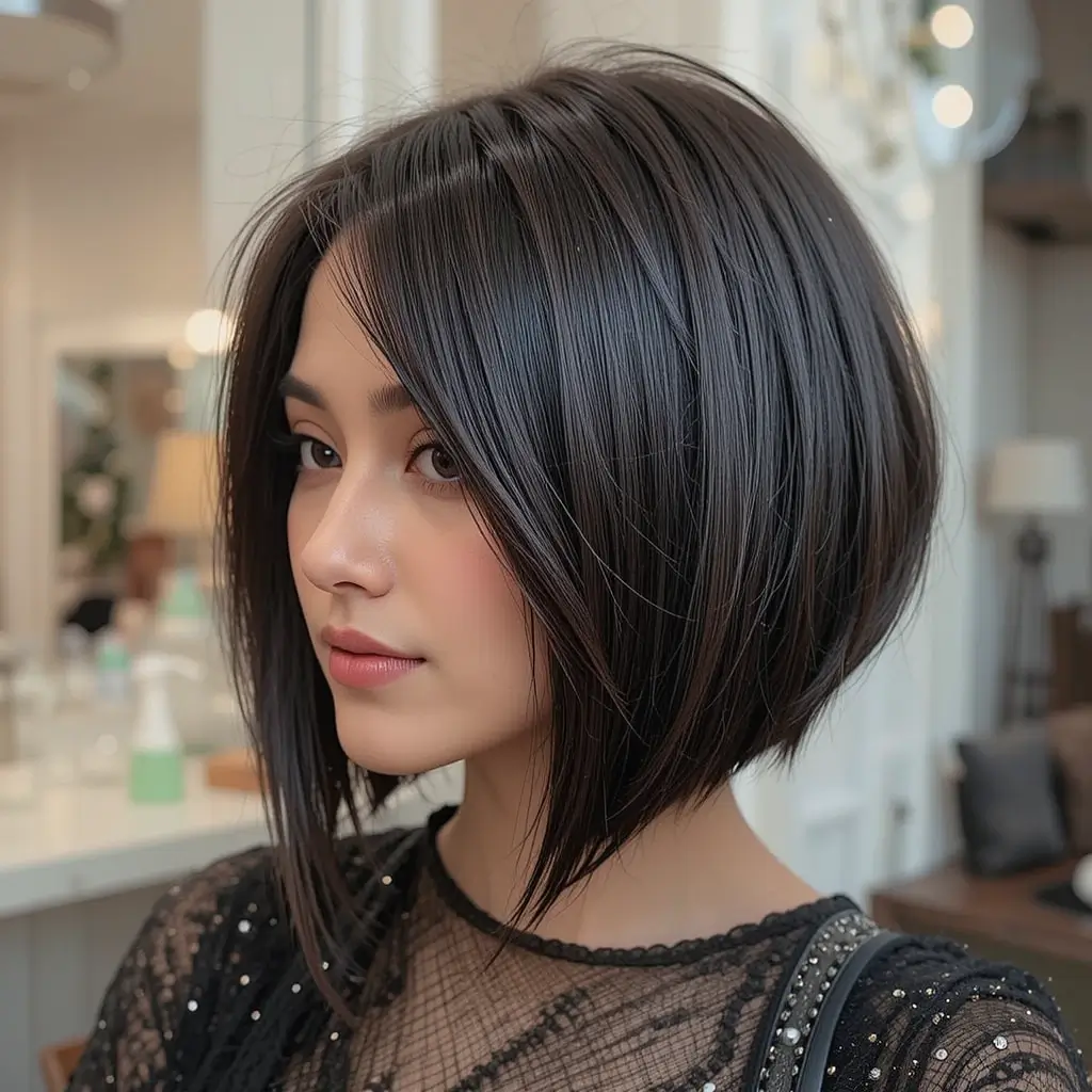  Asymmetrical Bob