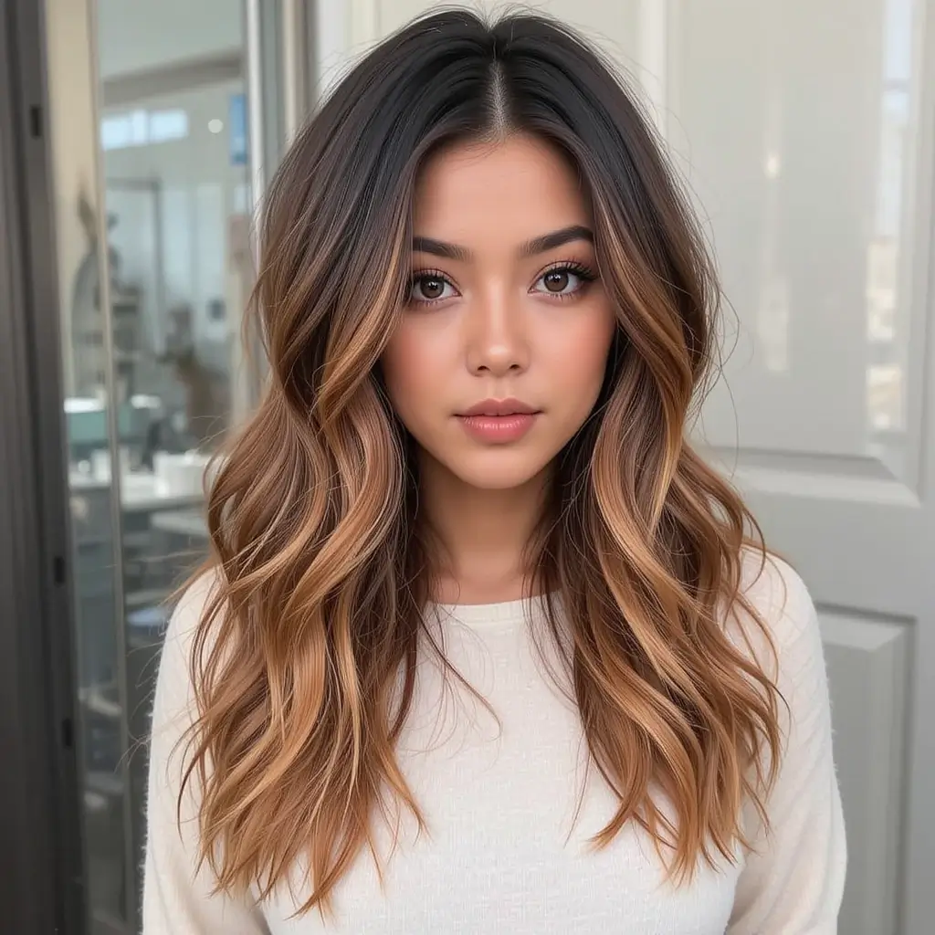 Auburn Brown with Subtle Ombre