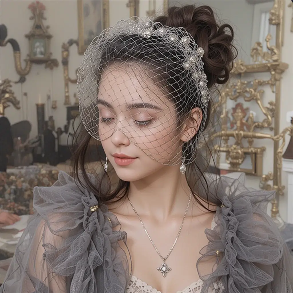 Ballerina Bun with Hairnet