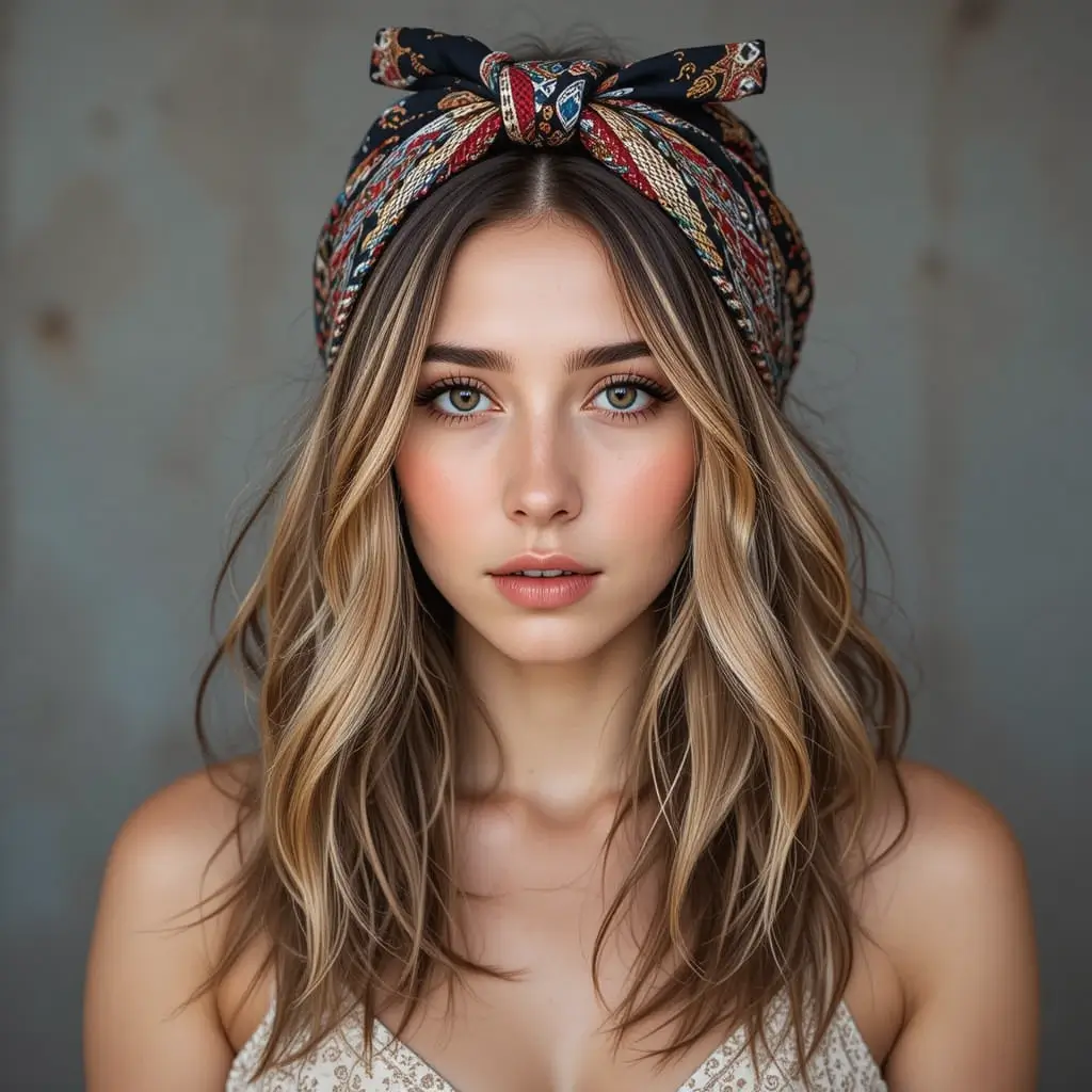 Boho Headscarf Wrap