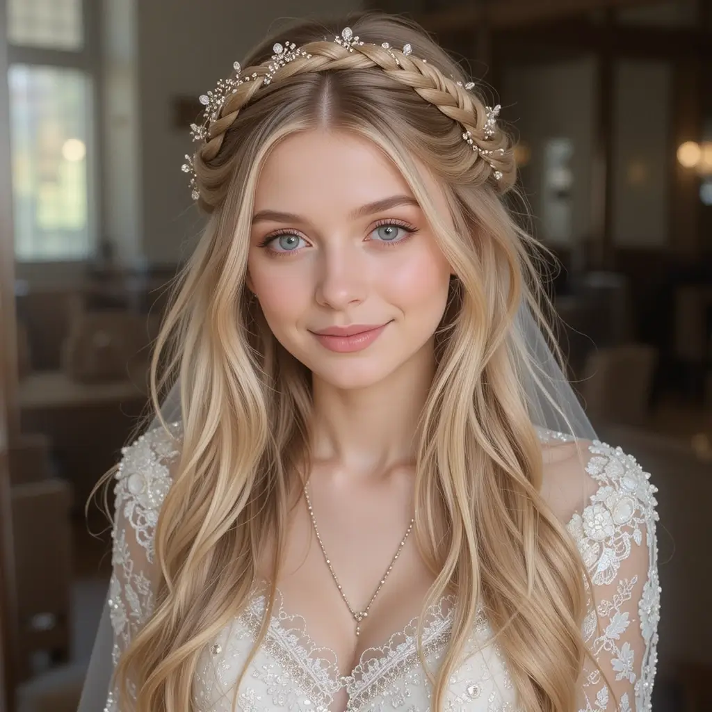 Braided Halo with Flowing Lengths