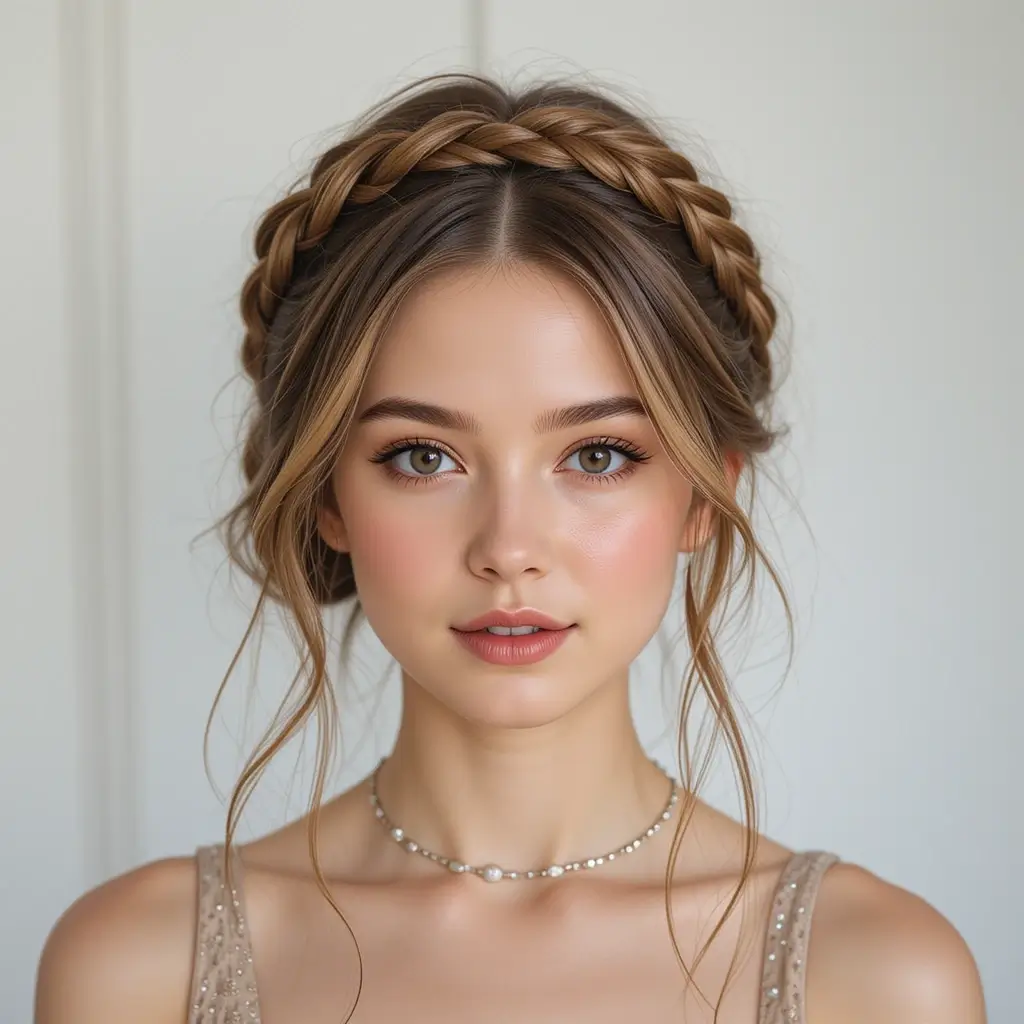 Braided Halo with Soft Tendrils