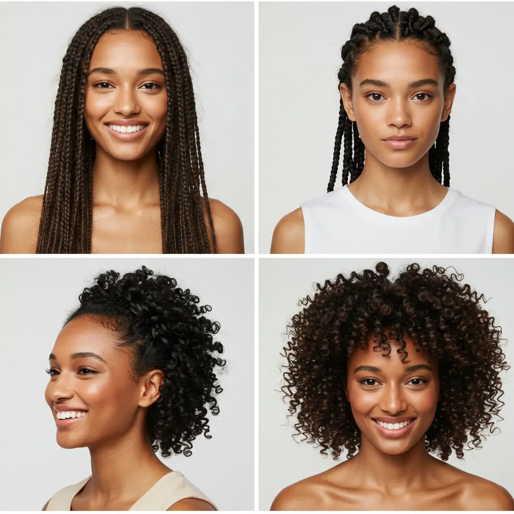 Braiding for Different Hair Types