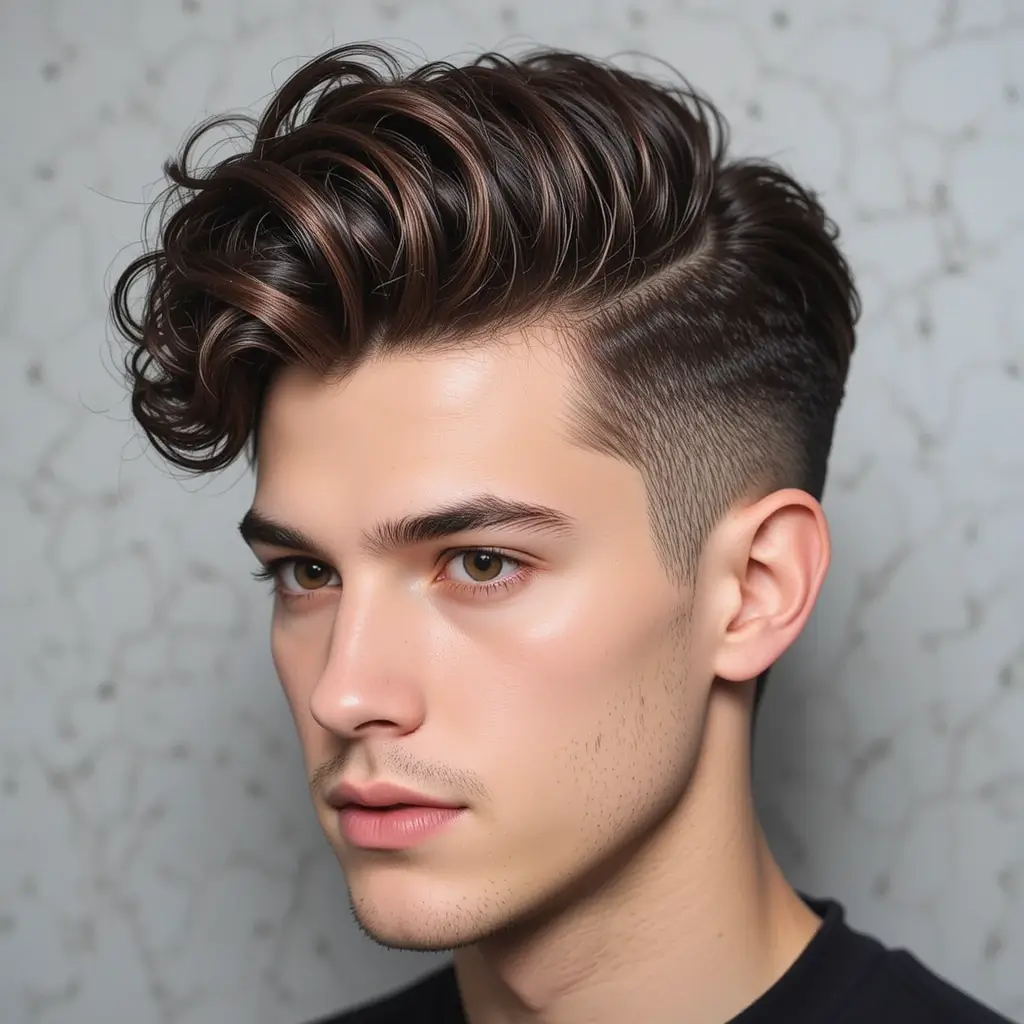 Brushed Forward Mod Curls