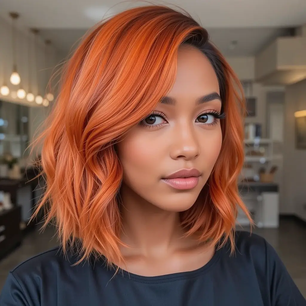 Burnt Orange Bob